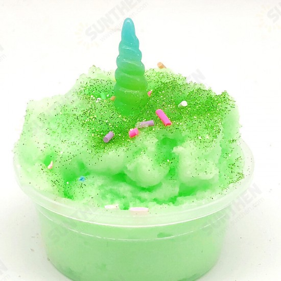 60ML Slime Brushed Mud Unicorn Crystal Clay Decompression Plasticine Toys