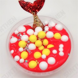 60ML Slime DIY Mermaid Cotton Mud Foam Ball Ocean Crystal Decompression Mud DIY Gift Toy 60ML Slime DIY Mermaid Cotton Mud Foam Ball Ocean Crystal Decompression Mud DIY Gift Toy