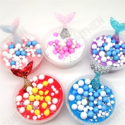 60ML Slime DIY Mermaid Cotton Mud Foam Ball Ocean Crystal Decompression Mud DIY Gift Toy 60ML Slime DIY Mermaid Cotton Mud Foam Ball Ocean Crystal Decompression Mud DIY Gift Toy