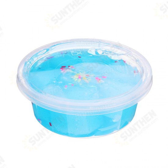 60ml Mixed Cloud Slime Crystal Snowflake Coconut Mud DIY Material Decompression Toy