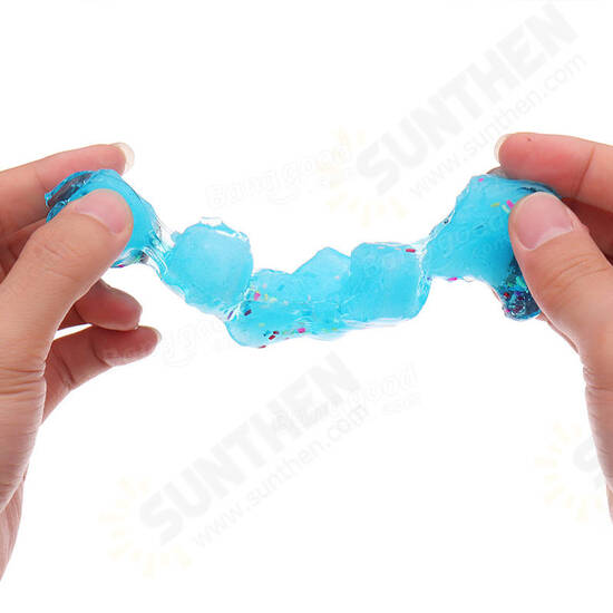 60ml Mixed Cloud Slime Crystal Snowflake Coconut Mud DIY Material Decompression Toy