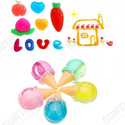 62g Ice cream Crystal Slime Mud Putty Plasticine DIY Toy Gift Stress Reliever 62g Ice cream Crystal Slime Mud Putty Plasticine DIY Toy Gift Stress Reliever