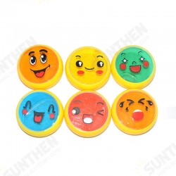 6PCS Emoji Face Slime 6cm DIY Crystal Clay Rubber Mud Intelligent Hand Gum Plasticine Toy Gift 6PCS Emoji Face Slime 6cm DIY Crystal Clay Rubber Mud Intelligent Hand Gum Plasticine Toy Gift