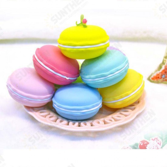 6PCS Macaron Slime Macaroon 5.5cm Crystal Clay Rubber Mud Intelligent Hand Gum Plasticine DIY Toy Gift