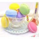 6PCS Macaron Slime Macaroon 5.5cm Crystal Clay Rubber Mud Intelligent Hand Gum Plasticine DIY Toy Gift