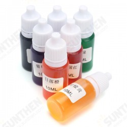 7 Colors Pigment DIY Snow Mud Styrofoam Slime Kit Educational Toys Gift DIY 10ml 7 Colors Pigment DIY Snow Mud Styrofoam Slime Kit Educational Toys Gift DIY 10ml