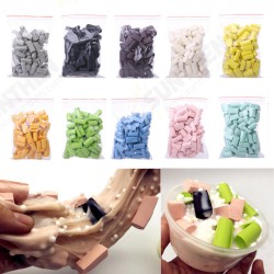 70Pcs/Bag DIY Slime Stuff Sponge Mud Foam Strip Block Additives Filling Fluffy Clay Supplies Accessories 70Pcs/Bag DIY Slime Stuff Sponge Mud Foam Strip Block Additives Filling Fluffy Clay Supplies Accessories
