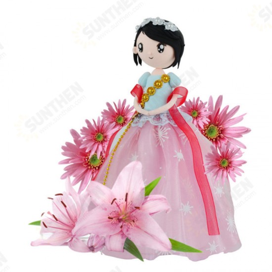 DIY Clay Doll Figures With Manual Soft Ultralight Non-Toxic Modelling Clay Gift Decor