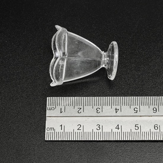 DIY Mini Cup Creamy Soil Sticks Goblets Sticky Minerals Mini Transparent Plastic Cooking