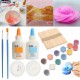 DIY Slime Kit Crystal Fluffy Mud Kids Adult Stress Reliever Gloop Sensory Play Party Games Toy