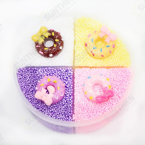 Four-color Slime Unmixed Fruit Dessert Animal Snow Rice Cotton Mud Clay 120ml