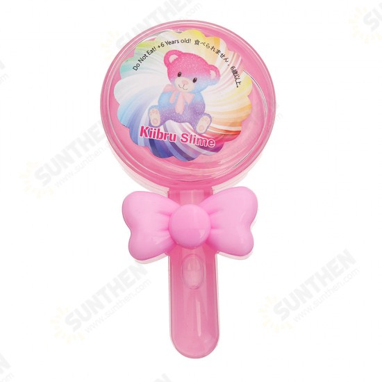 Lollipop Slime 12.5*6.5*2.5CM Transparent Jelly Mud DIY Gift Toy Stress Reliever