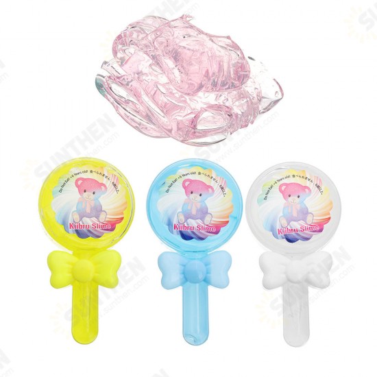 Lollipop Slime 12.5*6.5*2.5CM Transparent Jelly Mud DIY Gift Toy Stress Reliever