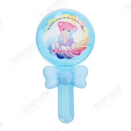 Lollipop Slime 12.5*6.5*2.5CM Transparent Jelly Mud DIY Gift Toy Stress Reliever