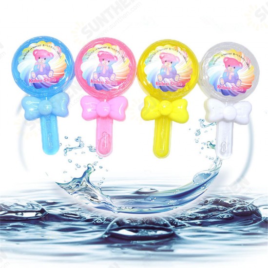 Lollipop Slime 12.5*6.5*2.5CM Transparent Jelly Mud DIY Gift Toy Stress Reliever