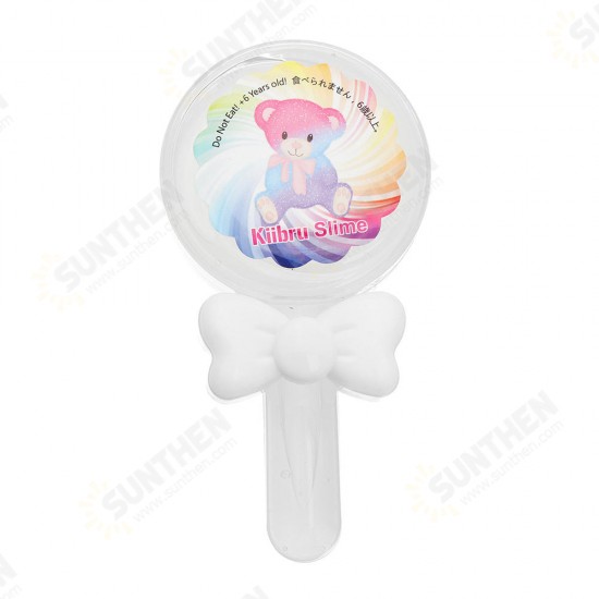 Lollipop Slime 12.5*6.5*2.5CM Transparent Jelly Mud DIY Gift Toy Stress Reliever