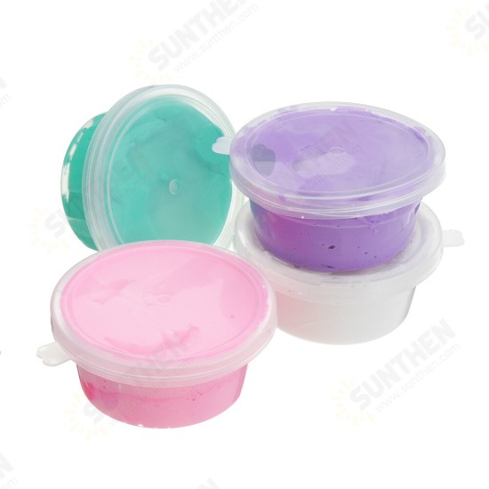 Large Tubs Fluffy Slime Stress Relief Toy Soft DIY Cotton Clay Plasticine Toys