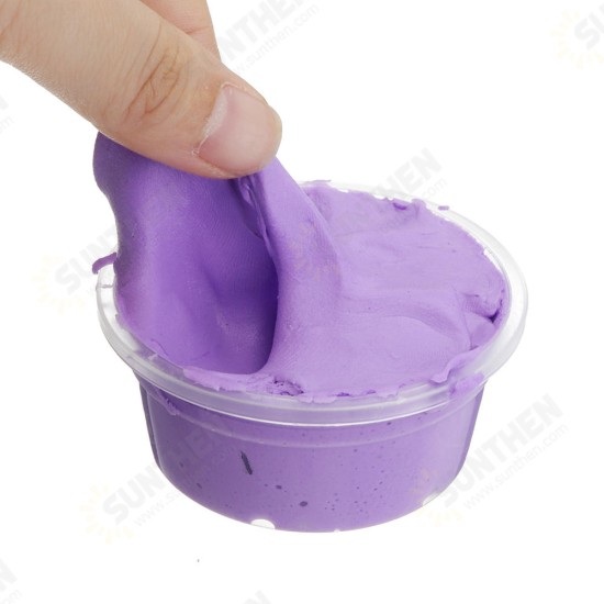 Large Tubs Fluffy Slime Stress Relief Toy Soft DIY Cotton Clay Plasticine Toys