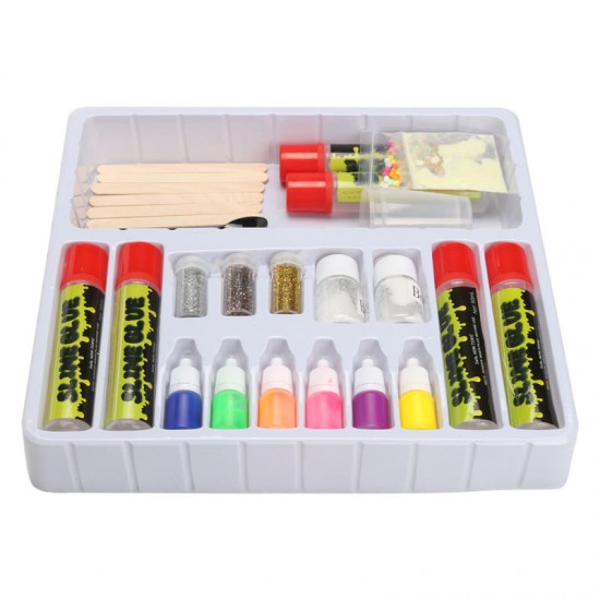 Mini Fancy Slime Laboratory Kit Make Your Own Kids Gloop DIY Science Toys Gift