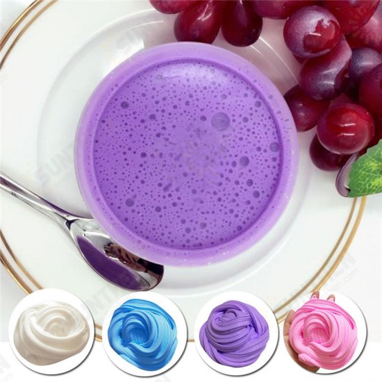 Pink Blue White Purple 60ml Bright Color DIY Hand Clay Slime Mud Toys