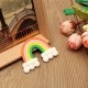 Simulation Cream Jelly Soft Rainbow Cloud Creamy DIY Phone Shell Material Jewelry Accessories