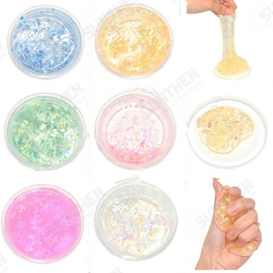 Slime 60g Crystal Galaxy Putty Fimo Plasticine Mud DIY Intelligent Creative Toy Kids Gift