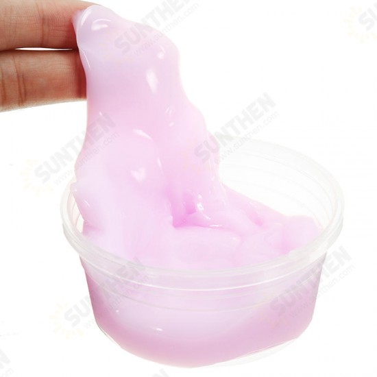 Slime Fruit Jelly Pudding Mud DIY Cotton Plasticine Kid Adult Stress Reliever Decompress Toy Gift