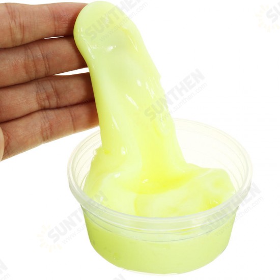 Slime Fruit Jelly Pudding Mud DIY Cotton Plasticine Kid Adult Stress Reliever Decompress Toy Gift