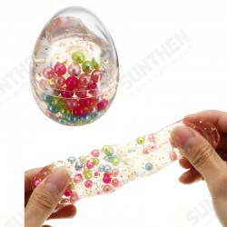 Slime Pearl Ball Simulated Egg Shape Bottle Crystal Mud Collection Stress Reliever Gift Decor Toy Slime Pearl Ball Simulated Egg Shape Bottle Crystal Mud Collection Stress Reliever Gift Decor Toy