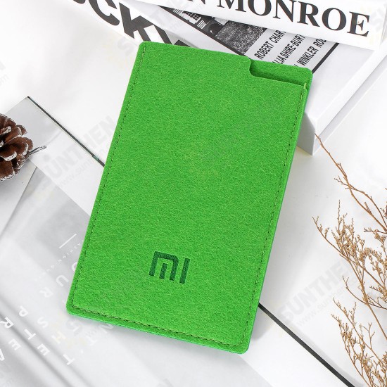 2C 10000mAh Waterproof Protective Felt Cloth Power Bank Case From Eco-System For HUAWEI P30 Mate 20Pro Mi9