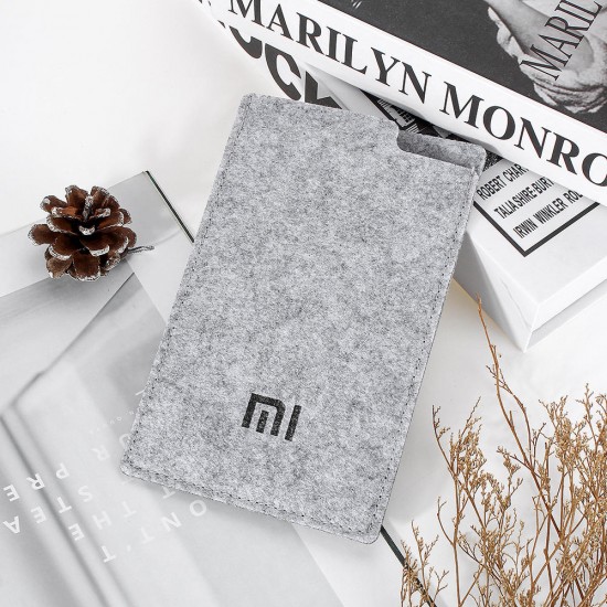 2C 10000mAh Waterproof Protective Felt Cloth Power Bank Case From Eco-System For HUAWEI P30 Mate 20Pro Mi9