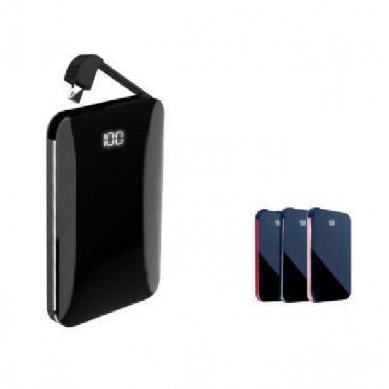 8000mAh Mini Power Bank Portable Battery Charger Fast Charge Power Bank for Samsung for iPhone