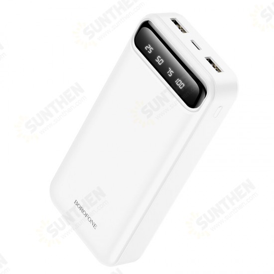 BJ14A 60W 74Wh 20000mAh Power Bank Power Supply With USB-C+ USB-A * 2 Fast Charging For iPhone 12 Mini 12 Pro Max For Samsung Galaxy Note 20 OnePlus 8T MacBook