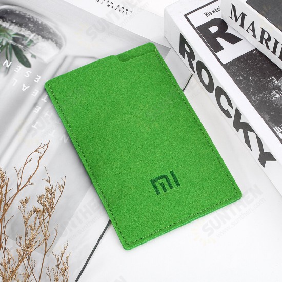 10000mAh Waterproof Power Bank Case Felt Cloth Protective Bag From Eco-System For HUAWEI P30 Mate 20Pro Mi9