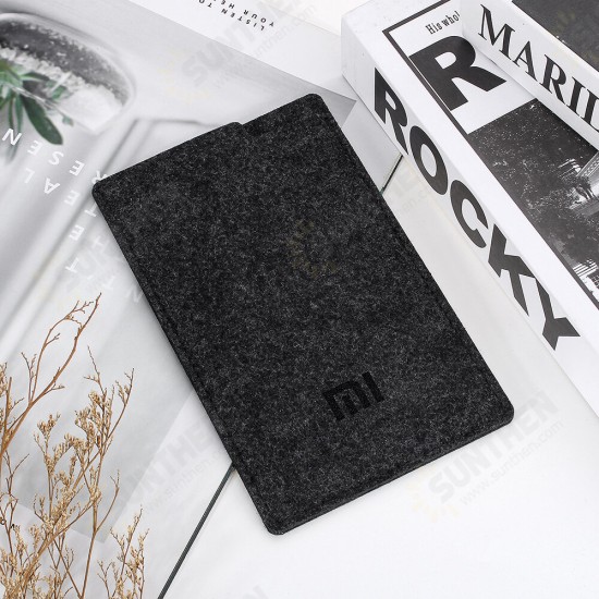 10000mAh Waterproof Power Bank Case Felt Cloth Protective Bag From Eco-System For HUAWEI P30 Mate 20Pro Mi9