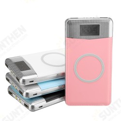 2 in 1 10000mAh Power Bank Fast Charge Wireless Charging Pad for Samsung Huawei 2 in 1 10000mAh Power Bank Fast Charge Wireless Charging Pad for Samsung Huawei