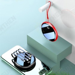 20000mAh DIY Power Bank Case Portable External Battery Charger Powerbank Shell Built in 4 Cable for iPhone 12 Pro Max 20000mAh DIY Power Bank Case Portable External Battery Charger Powerbank Shell Built in 4 Cable for iPhone 12 Pro Max