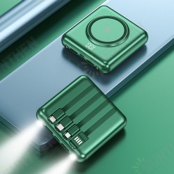 20000mAh Portable Qi Wireless Charger Power Bank With USB-C + USB-A * 2 Fast Charging For iPhone 13 Pro Max 20000mAh Portable Qi Wireless Charger Power Bank With USB-C + USB-A * 2 Fast Charging For iPhone 13 Pro Max