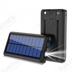 30000mAh Solar Panel Dual USB Waterproof Wireless Charger Power Bank with Type-C Micro USB Input for Samsung Galaxy S21 Note S20 ultra Huawei Mate40 P50 OnePlus 9 Pro 30000mAh Solar Panel Dual USB Waterproof Wireless Charger Power Bank with Type-C Micro USB Input for Samsung Galaxy S21 Note S20 ultra Huawei Mate40 P50 OnePlus 9 Pro