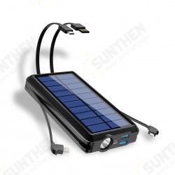 30000mAh Solar Panel Dual USB Waterproof Wireless Charger Power Bank with Type-C Micro USB Input for Samsung Galaxy S21 Note S20 ultra Huawei Mate40 P50 OnePlus 9 Pro 30000mAh Solar Panel Dual USB Waterproof Wireless Charger Power Bank with Type-C Micro USB Input for Samsung Galaxy S21 Note S20 ultra Huawei Mate40 P50 OnePlus 9 Pro