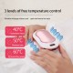 4-In-1 10000mAh USB Rechargeable Electric Hand Warmer Power Bank Fast Charging For iPhone 12 Pro Max Mini With Vibration Massage LED Flashlight