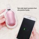 4-In-1 10000mAh USB Rechargeable Electric Hand Warmer Power Bank Fast Charging For iPhone 12 Pro Max Mini With Vibration Massage LED Flashlight