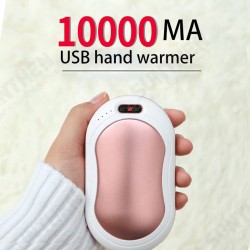 4-In-1 10000mAh USB Rechargeable Electric Hand Warmer Power Bank Fast Charging For iPhone 12 Pro Max Mini With Vibration Massage LED Flashlight 4-In-1 10000mAh USB Rechargeable Electric Hand Warmer Power Bank Fast Charging For iPhone 12 Pro Max Mini With Vibration Massage LED Flashlight