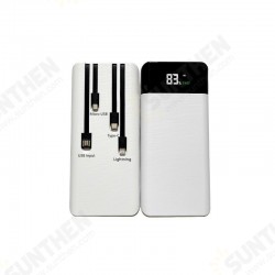 4 Ports Micro USB Type-C USB iP Cable DIY Power Bank Case 18650 21700 Battery for Smart Phone 4 Ports Micro USB Type-C USB iP Cable DIY Power Bank Case 18650 21700 Battery for Smart Phone