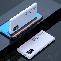 40w 10000mAh DIY Power Bank Case Super Fast Charging Case Without Battery with 40W USB-C PD QC3.0+ and 22.5W QC3.0 USB-A*2 High Capacity Portable Fast Charge 40w 10000mAh DIY Power Bank Case Super Fast Charging Case Without Battery with 40W USB-C PD QC3.0+ and 22.5W QC3.0 USB-A*2 High Capacity Portable Fast Charge