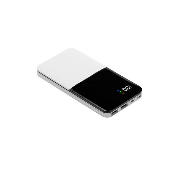 DIY 10000mAh Digital Display Fast Charging Dual USB Power Bank Case For iPhone XS 11Pro Huawei P30 Mate 30 Xiaomi Mi10 Redmi K30 Oneplus 7Pro 5G