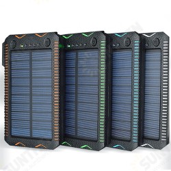 DIY 10000mAh LED Flashlight Portable Solar Fast Charging Power Bank Case For iPhone XS 11Pro Huawei P30 Pro Mate 30 S20 5G DIY 10000mAh LED Flashlight Portable Solar Fast Charging Power Bank Case For iPhone XS 11Pro Huawei P30 Pro Mate 30 S20 5G