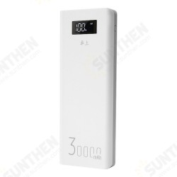 DIY 30000mAh Portable Fast Charging LED Lighting Power Bank Case For iPhone X XS HUAWEI P30 MI8 MI9 S10 S10+ DIY 30000mAh Portable Fast Charging LED Lighting Power Bank Case For iPhone X XS HUAWEI P30 MI8 MI9 S10 S10+