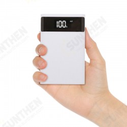 DIY Power Bank Case 4pcs 18650 Battery Box Mobile Power Pack Material Welding-free Power Bank Kit For iPhone 8Plus XS 11Pro MI10 Note 9S DIY Power Bank Case 4pcs 18650 Battery Box Mobile Power Pack Material Welding-free Power Bank Kit For iPhone 8Plus XS 11Pro MI10 Note 9S