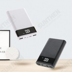 DIY Power Bank Case 4pcs 18650 Battery Box Mobile Power Pack Material Welding-free Power Bank Kit For iPhone 8Plus XS 11Pro MI10 Note 9S DIY Power Bank Case 4pcs 18650 Battery Box Mobile Power Pack Material Welding-free Power Bank Kit For iPhone 8Plus XS 11Pro MI10 Note 9S